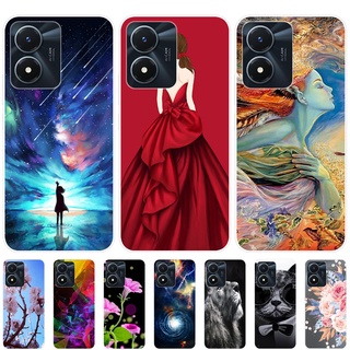 เคสสำหรับ Vivo Y02s เคสซิลิโคน Soft Back Cover เคส Vivo Y02s Y 02s Case Silicone