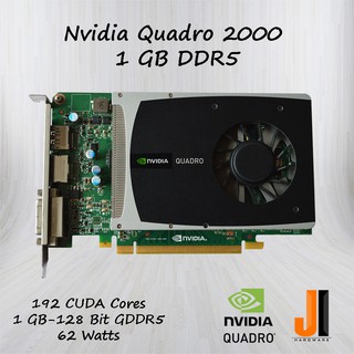 Nvidia Quadro 2000 1GB DDR5 (มือสอง)