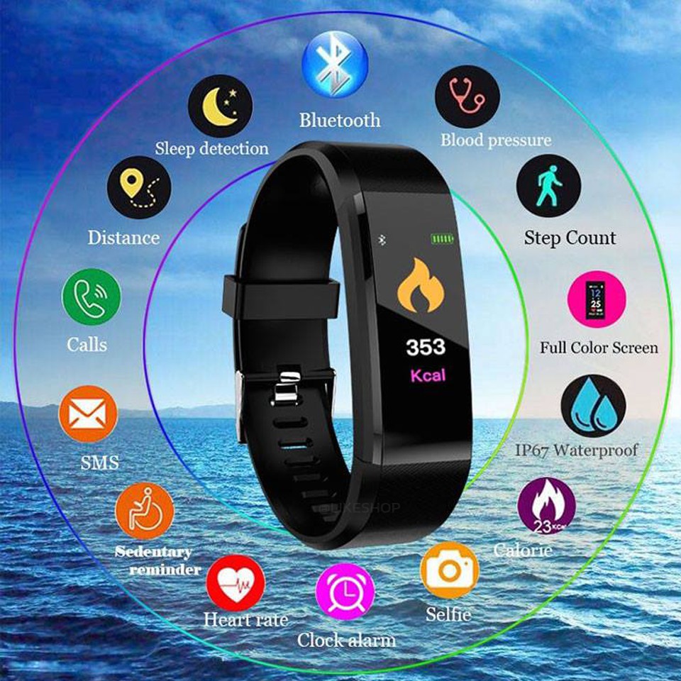 🔥🔥พร้อมส่ง 🔥🔥 Smart Watch สายรัดข้อมือ นาฬิกานับก้าว เตือนแชท นับแคลอรี่  นับระยะทาง M4 | Shopee Thailand