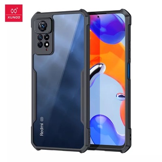พร้อมส่ง 🇹🇭 XUNDD เคส Xiaomi Redmi Note 11 / Note 11S / Note 11 Pro 5G  แท้💯% เคสกันกระแทก คลุมกันกล้อง แบบขอบนิ่ม-หล