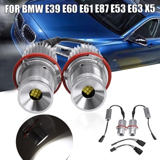 หลอดไฟหรี่ Led 9 ดวง 240W สว่างมาก สําหรับ BMW E39 E53 E60 E61 2000-2008 2 ชิ้น