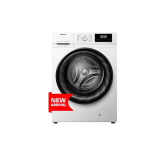 [HSSNN84 ลดสุด1200][NEW] Hisense เครื่องซักผ้าฝาหน้า สีขาว รุ่น WFQY8014EVJM ความจุ 8 กก. New 2021ไม่มีบริการติดตั้ง