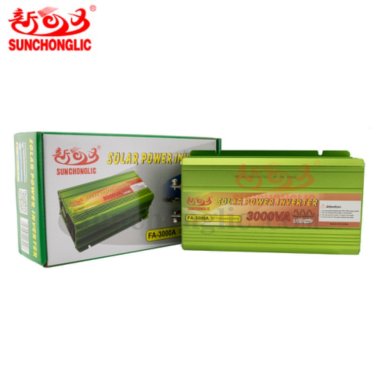 Sunchonglic 12V /  220V (3000va /2000VA/1000VA /500VA / ) อินเวอร์เตอร์ Off Gird Solar Power Inverte