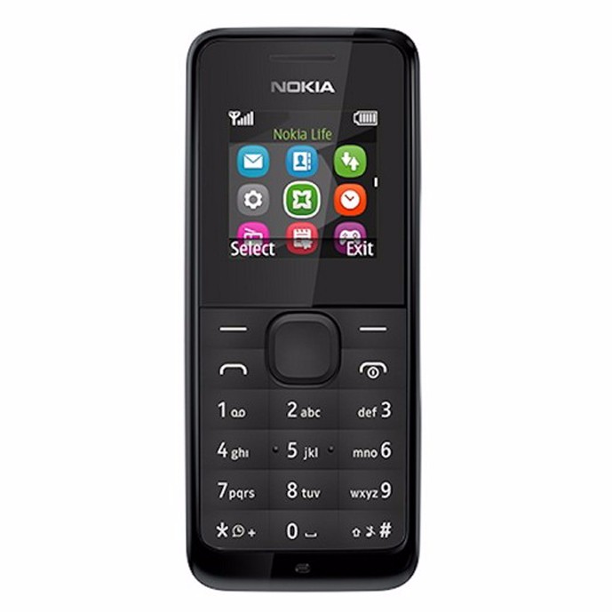 โทรศัพท์มือถือโนเกีย ปุ่มกด NOKIA 105 (สีดำ) 3G/4G  รุ่นใหม่  2020