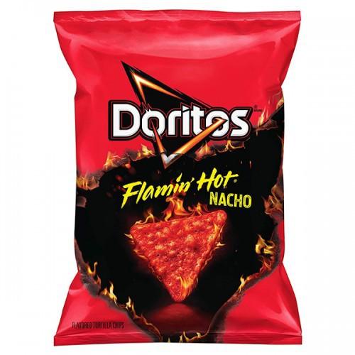 Doritos Flamin Hot Nacho Snack 11 ออนซ ์ ( 311.84 กรัม ) - นําเข ้ าจากสหรัฐอเมริกา