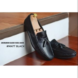 Arcobareno​ Classic​ Tassel Loafer x Matt Black