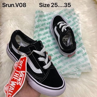 ⚡️ [พร้อมส่ง]👞รองเท้าผ้าใบเด็กVan_ Old Skool Sz:25-35 รองเท้าผ้าใบชายหญิง 99B025