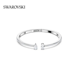 [พร้อมส่ง] Swarovski ATTRACT สร้อยข้อมือ สไตล์เรียบง่าย สําหรับผู้หญิง