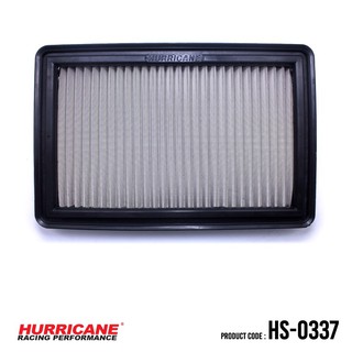 HURRICANE กรองอากาศสแตนเลส , ผ้าแดง Mazda ( 3 Skyactiv , CX-5 ) HS-0337 , HS-0337-C