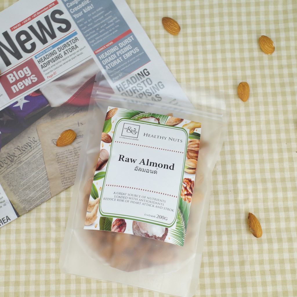 อัลมอนด์ 200 กรัม Mr. & Mrs. / Almond 200 g