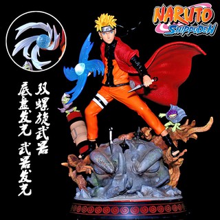 Figure ฟิกเกอร์ โมเดล Naruto Shippuden นินจาจอมคาถา โอ้โฮเฮะ ตำนานวายุสลาตัน Ninja Naruto Uzumaki นารูโตะ อุซึมากิ