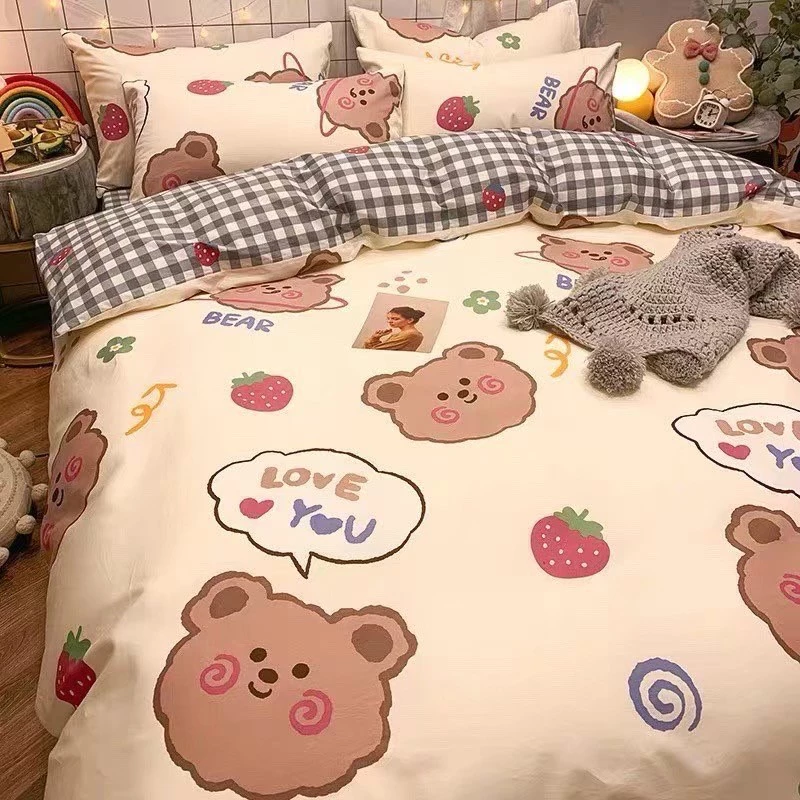 Sweetdream_by Nakin - ผ้าปูที่นอนลายหมี✨ครบชุด 6 ชิ้น มีทุกขนาดพร้อมส่ง🎆 thumbnail 5