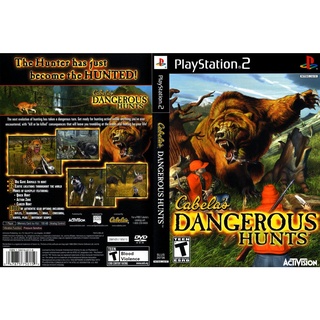 Cabelas Dangerous Hunts แผ่นเกมส์ PS2