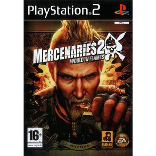 Mercenaries 2: World in Flames แผ่นเกมส์ ps2