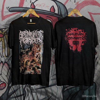 เสื้อยืดโลหะพิมพ์ลายดนตรี Abominable ║ เสื้อยืดพิมพ์ลาย Music DISTRO แฟชั่นสตรี║ เสื้อยืดวงดนตรี HyHI