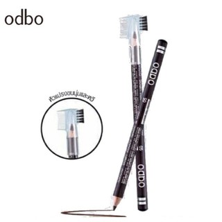 ขั้นต่ำ3ชิ้น🍎คิ้ว ของแท้/พร้อมส่ง* Odbo Soft Drawing Pencil #OD760 : โอดีบีโอ ออโด้ ดินสอเขียนคิ้ว พร้อมแปรง X 1 ชิ้น