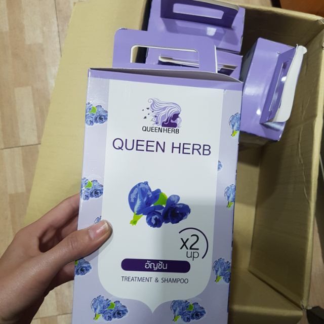 แชมพูสมุนไพร Queen Herb