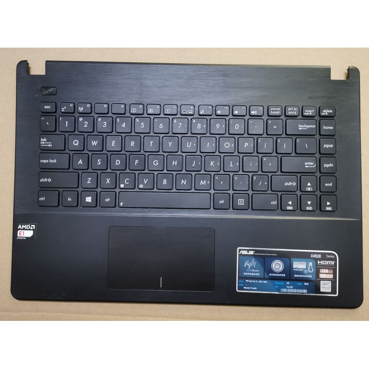 90% ใหม่สําหรับ X452C X452M X452L X450 C เชลล์พร้อมคีย์บอร์ด