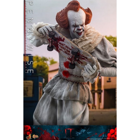 MMS555 ホットトイズ ペニーワイズ pennywise 2 体セット ホットトイズMMS555 『IT／イット THE END “それ”が見え