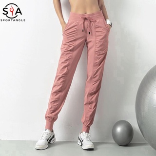 【Sportsangel】sports pants 80KG Can Wear S-2XL loose Plus Size Summer Korean Running Pants Casual Pocket Sweatpants Training Fitness Pants