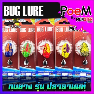 กบยาง รุ่น ปลาอานนท์ 3.8 cm. by BUG LURE