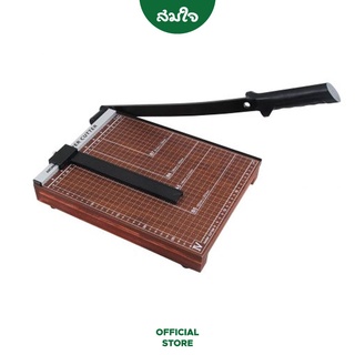 AROMA (อโรม่า) แท่นตัดกระดาษ ขนาด ฐานไม้ Dorco ขนาด 12x10 นิ้ว (A4) 1210A