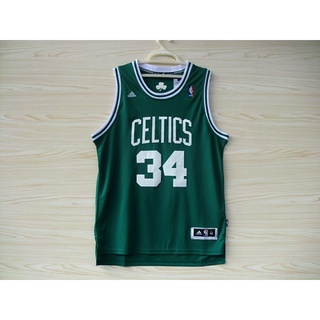 ใหม่ Nba Boston Celtics Paul Pierce สําหรับผู้ชาย #เสื้อยืดบาสเก็ตบอล สีเขียว 34 R30