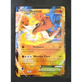 Delphox EX XY19 มาโฮคซี Pokemon Card Vivid Series ภาษาอังกฤษ