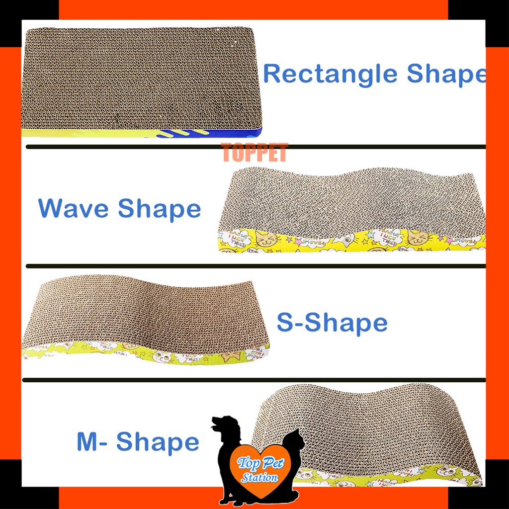 Top Pet Cat Cardboard Scratcher