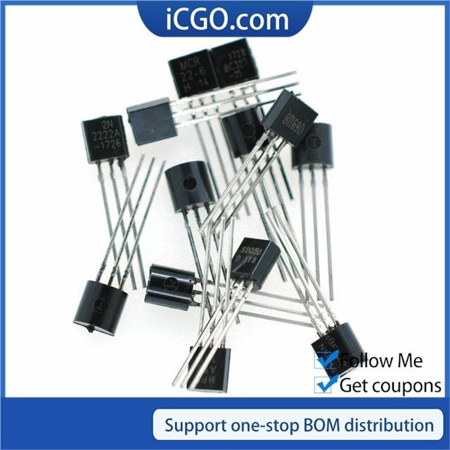 100 ชิ้น A1015 ทรานซิสเตอร์ไตรโอดอินไลน์ TO-92 PNP ใหม่