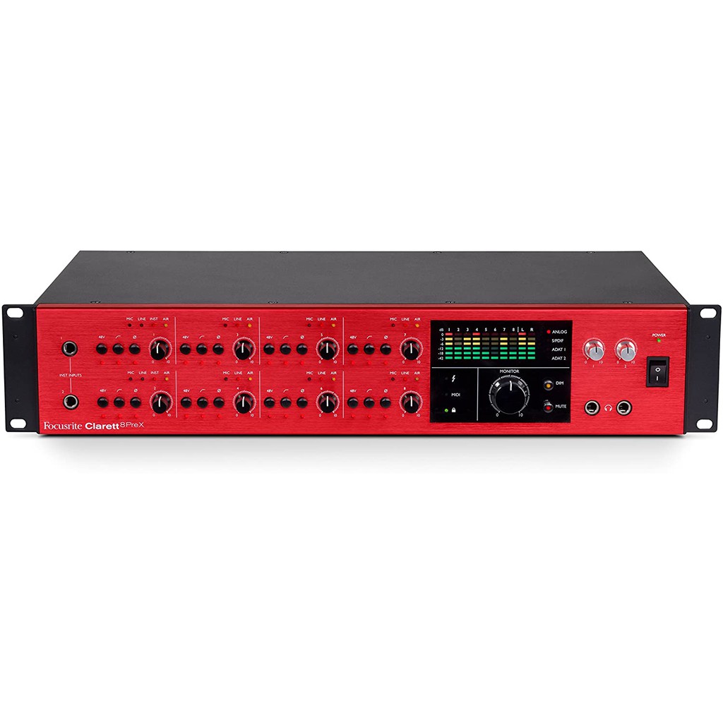 Focusrite Clarett 8PreX Thunderbolt - toppikhifi - ThaiPick