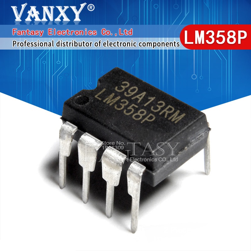 อุปกรณ์เสริม Lm358P Dip8 Lm358 Dip Lm358N Dip-8 358P 10 ชิ้นและ Ic