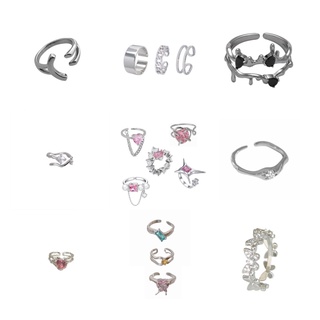 【 Ring Collection 】แหวนเปิด ปรับได้ สไตล์เรโทร