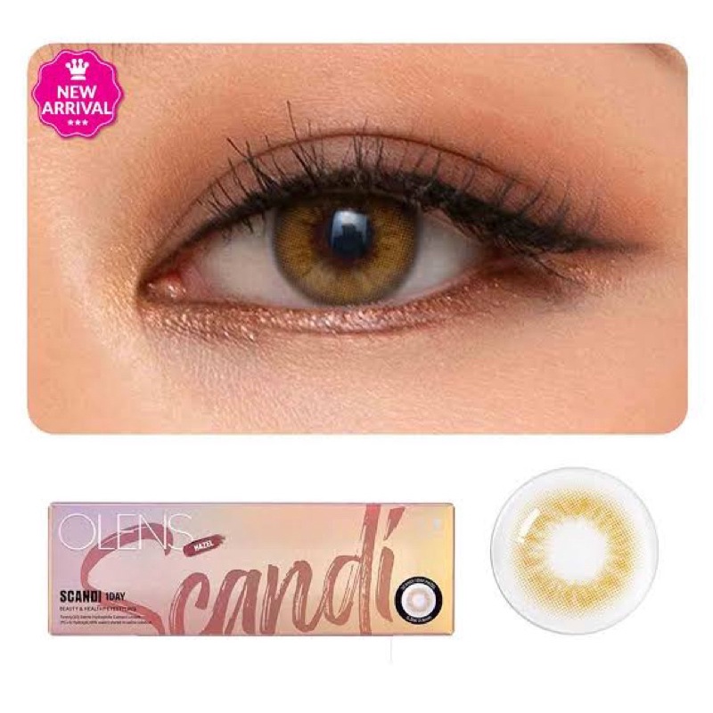 [พร้อมส่ง] Olens scandi hazel 1-day (แบ่งขาย)