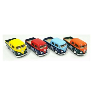 โมเดลรถเหล็ก รถตู้กระบะ Volkswagen 1/34 เปิดประตูได้ราคาคันละ 139 บาท