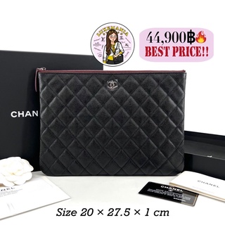 👜: New!! Chanel Classic Pouch Caviar SHW holo29‼️ก่อนกดสั่งรบกวนทักมาเช็คสต๊อคก่อนนะคะ‼️