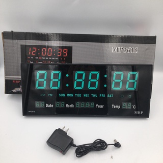 นาฬิกา ติดผนัง LED LED DIGITAL CALENDAR รุ่น MP3615