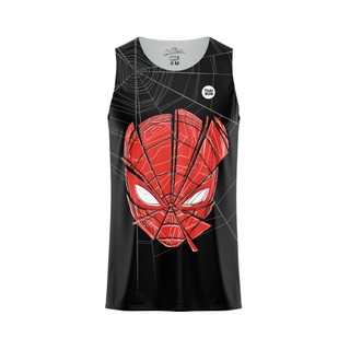 [ THRUNSEP1 ลด60บาท ]    Thairun(ไทยรัน) เสื้อออกกำลังกายสำหรับการวิ่ง MARVEL SPIDER MAN ลิขสิทธิ์ แท้ (แขนกุด)