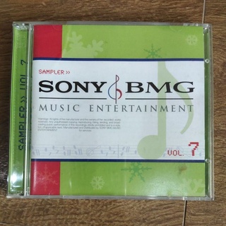 VCD sampler sony BMG music entertainment vo.7 flure นพ พรชำนิ westlife destinys child shakira take that