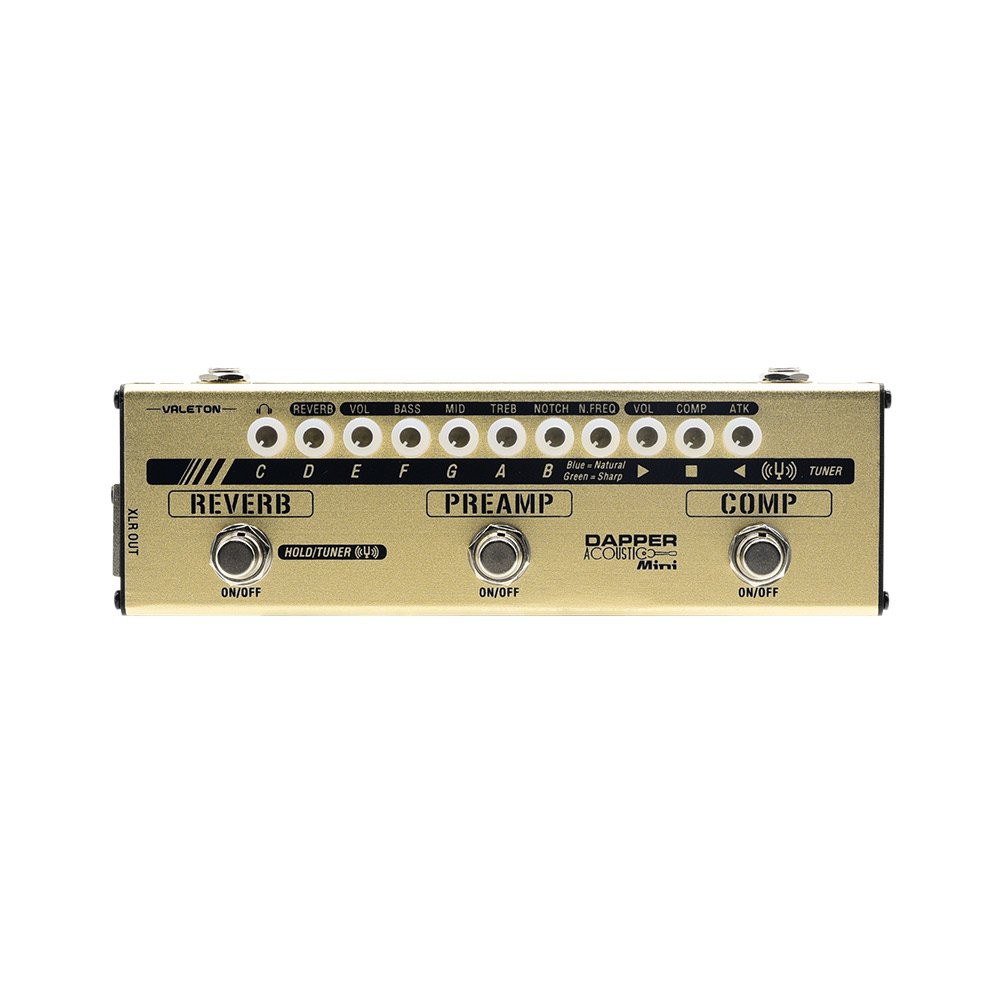 VALETON MES-4 DAPPER ACOUSTIC MINI EFFECTS STRIP