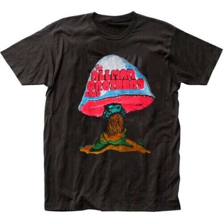 เสื้อยืดผ้าฝ้ายCOTTON เสื้อยืด พิมพ์ลายโลโก้ The Allman Brothers Band สไตล์วินเทจ สําหรับผู้ชาย และผู้หญิงS-5XL