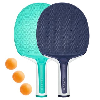 ไม้ปิงปอง ชุดไม้ปิงปอง พร้อม3ลูก PONGORI ไม้ป๊อกแป๊ก รุ่น Table Tennis Set PPR 130 With 2 Durable Bats And 3 Balls