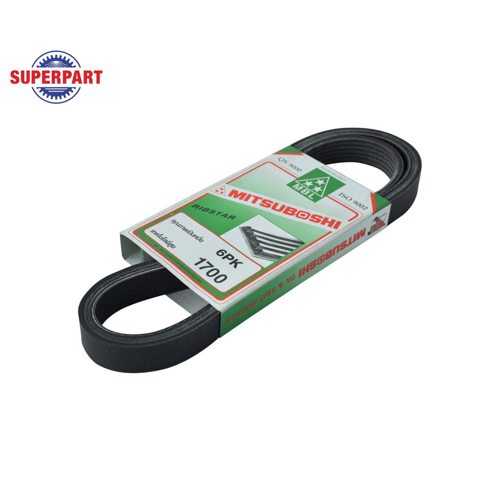 สายพานไดชาร์ท ALTIS 08 MITSU  (6PK1700 MITSU)