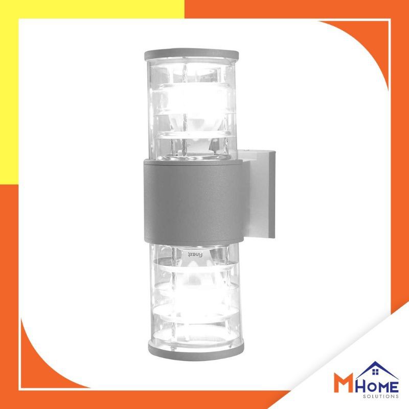 FINEXT โคมไฟผนังนอก มิเนียม 2L รุ่น A119