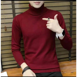 Hot (พร้อมส่ง) ไหมพรมผู้ชายคอเต่ารุ่นขายดี เนื้อผ้าหนานุ่ม ใส่สบายทรงเกาหลี
