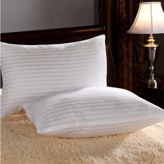 ปลอกหมอน โรงแรม ลายริ้ว ลายเรียบ ขนาดมาตรฐาน cotton100% C260 20*30+6