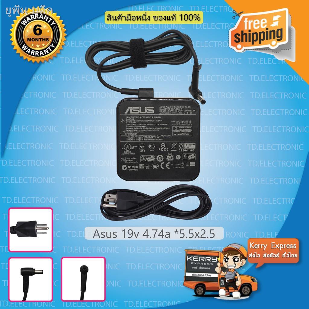 Adapter Asus 19v 4.74a *5.5x2.5 / อะแดปเตอร์ เอซุส 19v 4.74a *5.5x2.5 ...