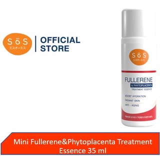 (Mini Serie) SOS Fullerene &amp; Phytoplacenta Treatment Essence 35 ml ผิวชุ่มชื้น กระจ่างใส กระชับรูขุมขน ลดริ้วรอย รอยสิว