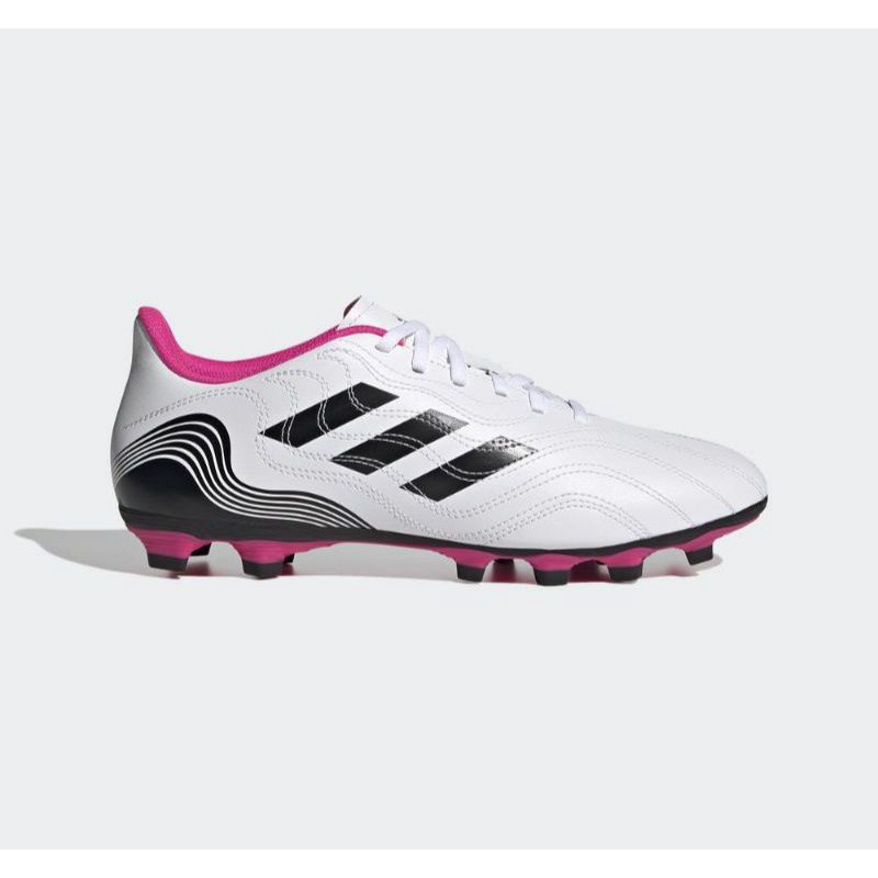 รองเท้าสตั้ด​ Adidas​ Copa SENSE.4 FxG​ (FW6536) สีขาวพื้นชมพู