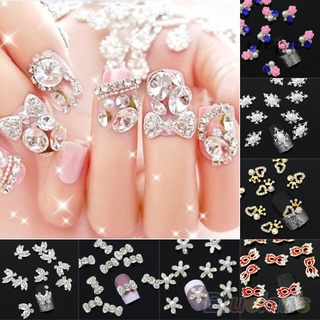 【AG】10Pcs Nail Art Rhinestones Exquisite Glitter Rhinestone Multipurpose Shiny Nail Tip Decoration for Nail